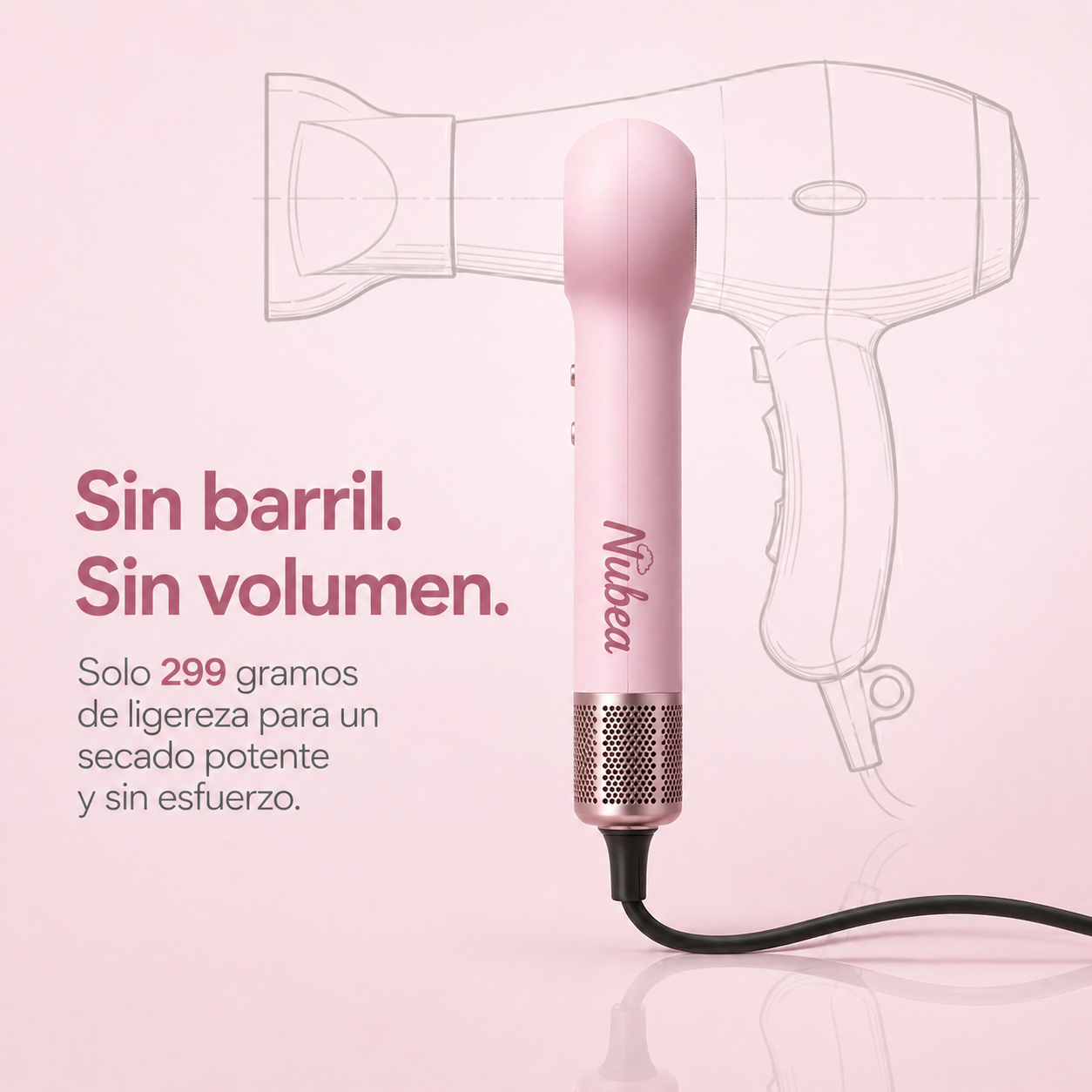 Secador Nubea Ionic