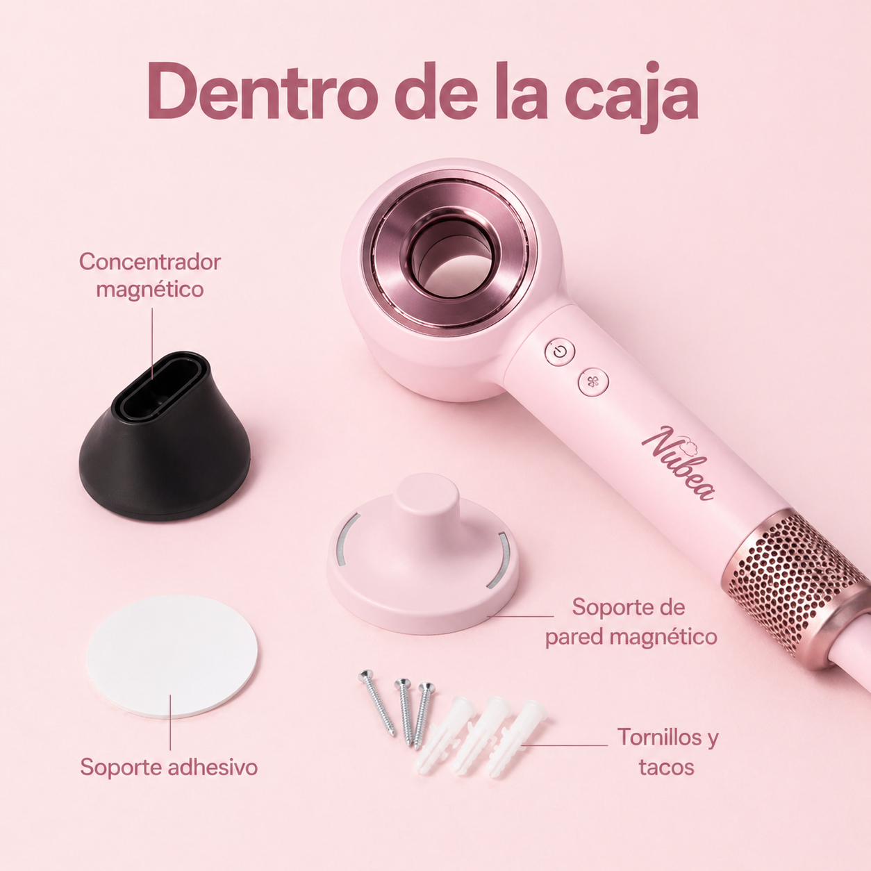Secador Nubea Ionic